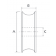 INJECTED DELRIN SHEAVE Ø 48X12.5