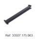 PATIN DELRIN CURSEUR POUR RAIL Ø 32x5.5
