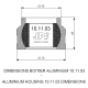 ALUMINIUM OUTER RACE OR.10.11.03