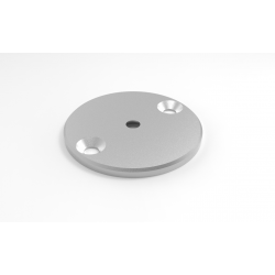 TITANIUM MIDDLE MOUTING PLATE Ø 60 HANDRAILS SPORT'AL