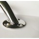 STAINLESS STEEL HANDRAIL SPACING 200MM + LEATHER COVER