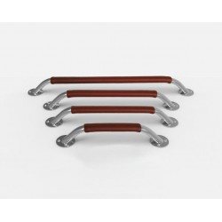 STAINLESS STEEL HANDRAIL SPACING 380MM + LEATHER COVER