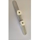 ALUMINIUM THREADED MOORING CLEAT LG 330MM