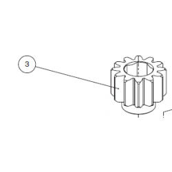 PIGNON WINCH RADIAL Z12
