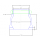 BOTTOM ALUMINIUM OUTER RACE JP101408 PETP FOR Ø 109EXT INNER BALL