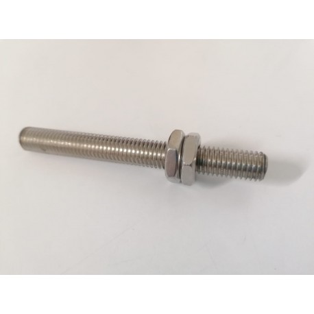 SS THREADED BOLT M10 LEFT