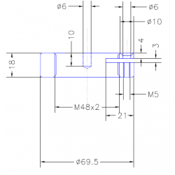 BLOCK NUT M48X2MM