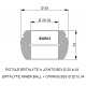 INNER BALL WITH O'RINGS BOR03 Ø 39