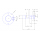 BLOCK NUT M36X1.5MM