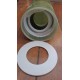 COMPLETE BOTTOM BEARING INCLUDING ALUMINIUM OUTER RACE AND INNER BALL Ø 60 WITH ROLLER + GRP TUBE Ø 110S