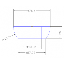 TOP INNER BALLØ 40 JM13-040