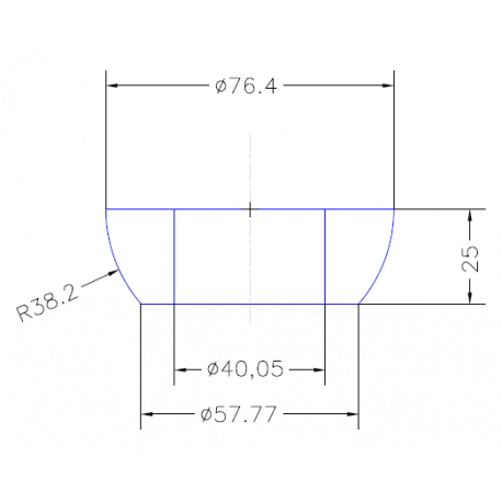 TOP INNER BALLØ 40 JM13-040