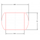 INNER BALL WITHOUT NEEDLES Ø 44 JM13-093A-44