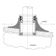 PUR LIP SEAL Ø 50MM SHAFT Ø OUTER 70MM