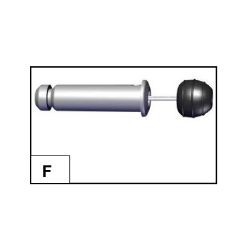 CLEVIS WITH FITTED AXLE NEX 0.9