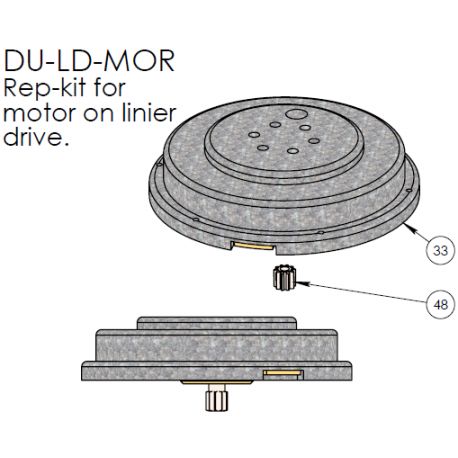MOTOR REP-KIT FOR LINEAR DRIVE