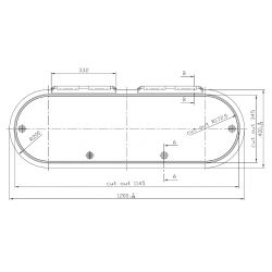 COMPLETE HATCH 621134M200 - SERIE 62